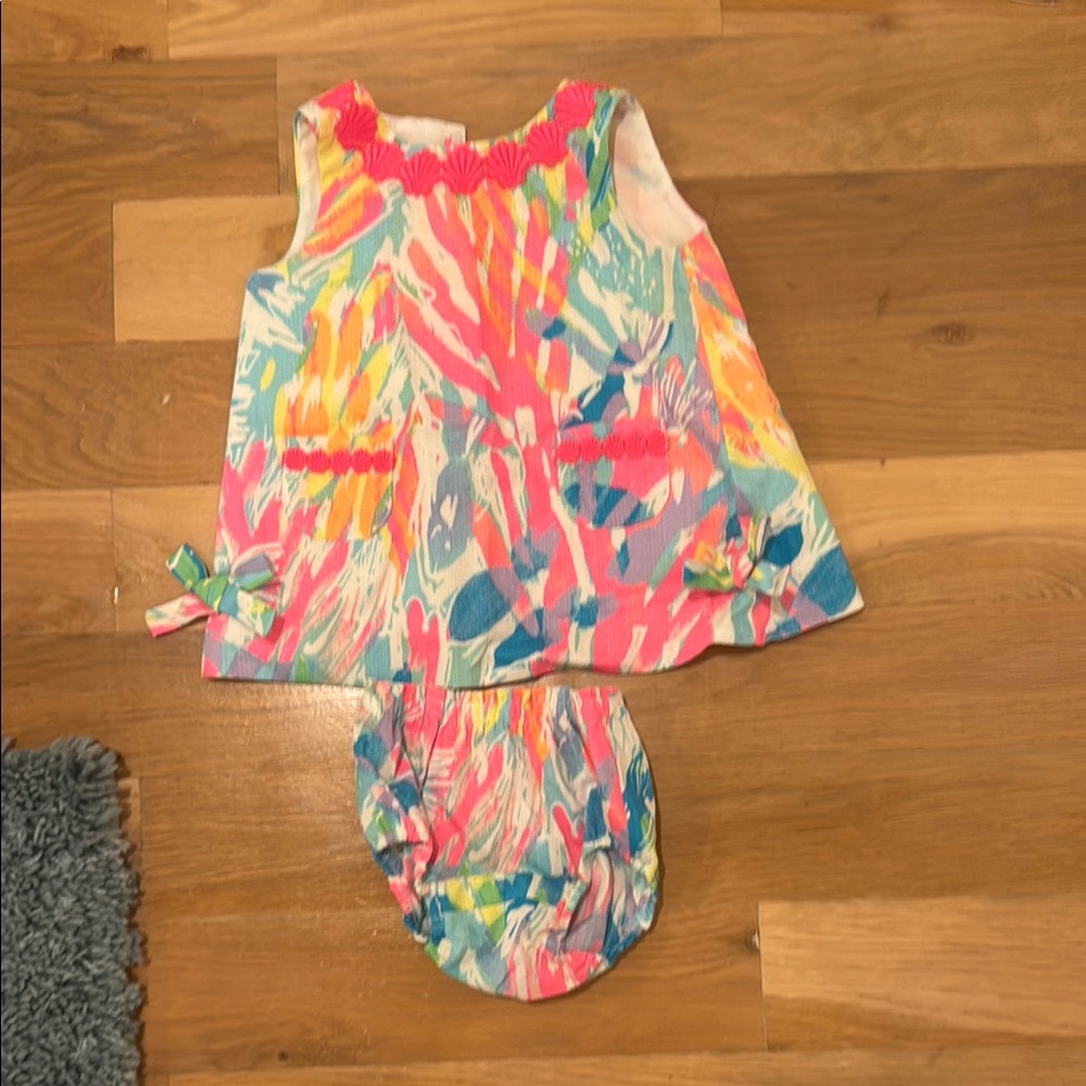 Colorful Baby Dress Set | Lily Pulitzer